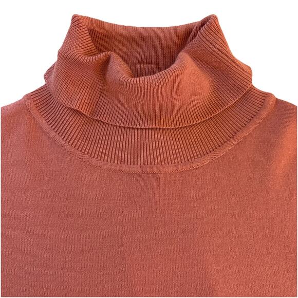 NWT Anne Klein Pink Short Sleeve Women’s Turtleneck Shirt Size Large MSRP $79 - Picture 4 of 11